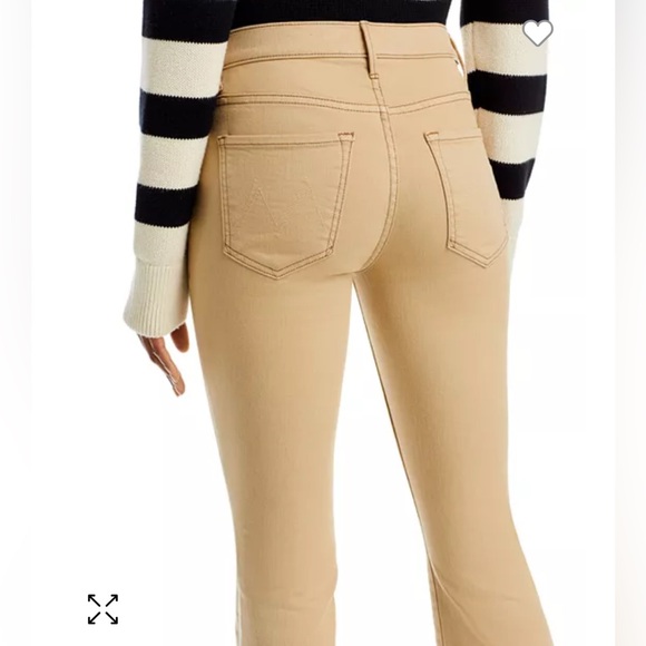 MOTHER The Weekender in Chalk It Up Mod Rise Flare Jeans - Picture 8 of 13